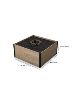 Vita Mezza Keyhole Garden, 4’x4’ 7 Vita Mezza Keyhole Garden, 4’x4’ -Outdoor Garden Store 8609393 03v