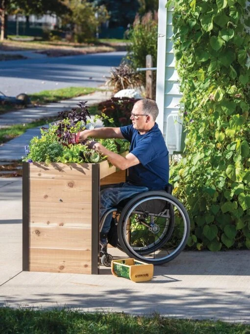 Wheelchair Accessible Elevated Garden Bed -Outdoor Garden Store 8609874 0375 tif