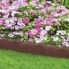 Scallop Recycled Rubber Landscape Edging, 4' -Outdoor Garden Store 8609899 01V tif