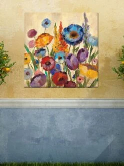 Jovial Blooms Outdoor Wall Art -Outdoor Garden Store 8610027 02v