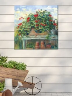 Down Home Outdoor Wall Art -Outdoor Garden Store 8610029 02v