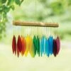 Glass Rainbow Wind Chimes 2 Glass Rainbow Wind Chimes -Outdoor Garden Store 8610171 1019 tif