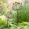 Queen Anne's Lace Garden Stake Set Of 2 -Outdoor Garden Store 8610210 8031 tif