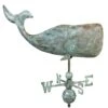 Whale Weathervane -Outdoor Garden Store 8610226 02v whale weathervane blue verde