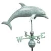 Dolphin Weathervane 2 Dolphin Weathervane -Outdoor Garden Store 8610227 02v dolphin weathervane blue verde