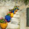 Bright Pots Outdoor Wall Art, -Outdoor Garden Store 8610267 02V jpg