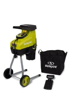 Sun Joe CJ603E 1.7 Inch Cutting Diameter Electric Silent Wood Chipper/Shredder | 15-Amp -Outdoor Garden Store 8610486 3875 tif