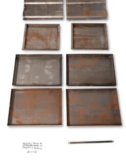 Corten Steel Modular Raised Bed, 2'x4' 12 Corten Steel Modular Raised Bed, 2'x4' -Outdoor Garden Store 8610702 5140 tif