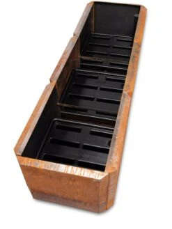 Corten Steel Modular Raised Bed, 2'x6' -Outdoor Garden Store 8610703 0034 tif
