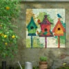 Three Neighbors Outdoor Wall Art -Outdoor Garden Store 8610724 02v three neighbors outdoor wall art