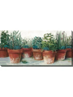 Kitchen Herbs Outdoor Wall Art -Outdoor Garden Store 8610738 01v