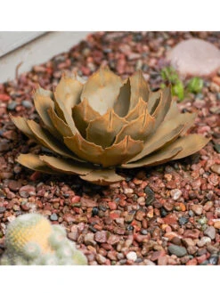 Desert Steel Artichoke Agave Sculpture -Outdoor Garden Store 8610760 01v