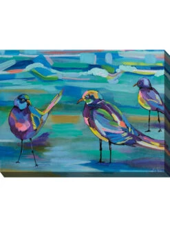 Seashore Shuffle Outdoor Wall Art -Outdoor Garden Store 8610791 01v