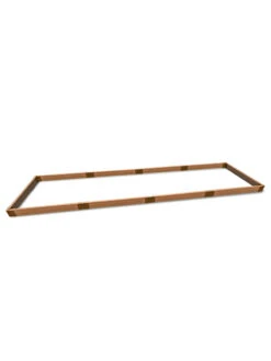 Classic Sienna Composite Raised Bed, 5-1/2" High With 2" Boards 13 Classic Sienna Composite Raised Bed, 5-1/2" High With 2" Boards -Outdoor Garden Store 8610837 01v
