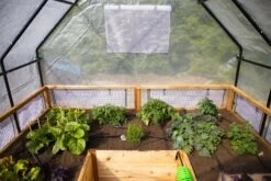 Garden In A Box With Greenhouse, 8' X 8' 13 Garden In A Box With Greenhouse, 8' X 8' -Outdoor Garden Store 8611033 04V jpg