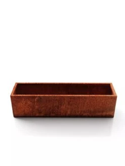 Veradek Metallic Series Corten Steel Window Box Planter, 36" 12 Veradek Metallic Series Corten Steel Window Box Planter, 36" -Outdoor Garden Store 8611609 06V tif