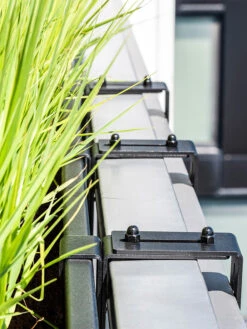 Veradek Metallic Series Railing Planters -Outdoor Garden Store 8611610 01v