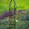 Fleur De Lis Obelisk, 86.8" -Outdoor Garden Store 8611664 1761 tif