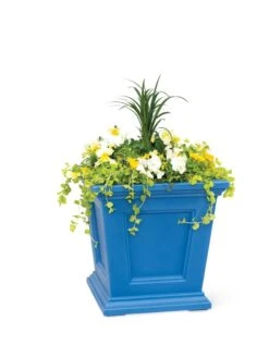 Fairfield Self-Watering Square Planter, 16” X 16” -Outdoor Garden Store 8611695 046 tif
