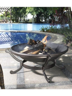 Crosley Ashland Firepit -Outdoor Garden Store 8611932 04v