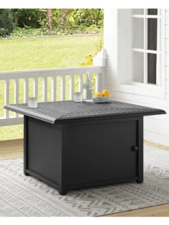 Crosley Dante Metal Fire Table -Outdoor Garden Store 8611944 03v