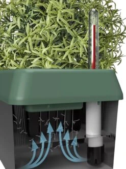 Provence Self-Watering Herb Planter -Outdoor Garden Store 8611965 05V tif