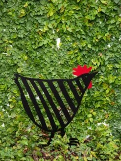 Chicken Friends Garden Stake -Outdoor Garden Store 8612015 071 tif