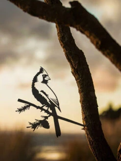 Metalbird Cardinal -Outdoor Garden Store 8612021 03v