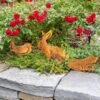 Corten Steel Animal Garden Stakes -Outdoor Garden Store 8612060 021 tif