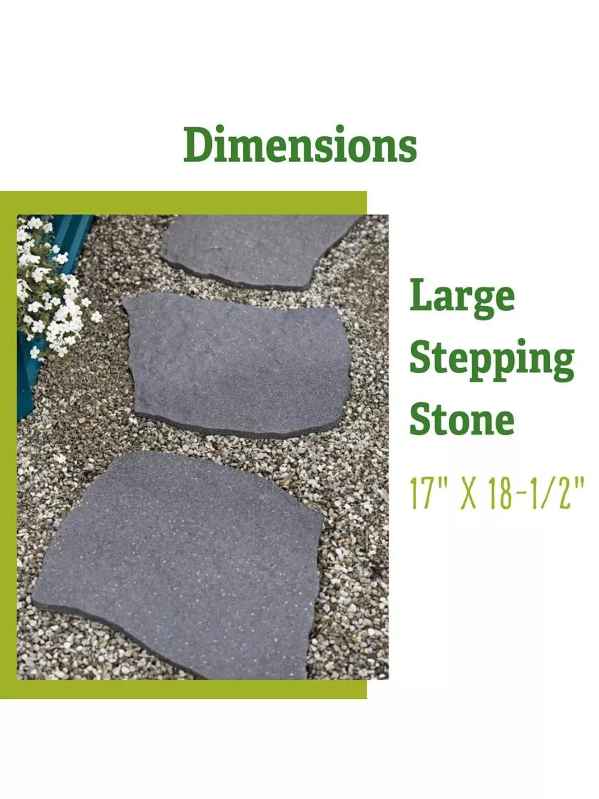 Recycled Rubber Flagstone Stepping Stone 13 Recycled Rubber Flagstone Stepping Stone - Image 11