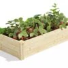 Pine Raised Garden Bed, 2'x4'x10.5" High -Outdoor Garden Store 8612256 02V jpg