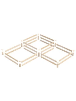 2-Tier Pine Raised Garden Bed, 4'x12' -Outdoor Garden Store 8612257 01v