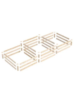 Tall 2-Tier Pine Raised Garden Bed, 4'x12' 10 Tall 2-Tier Pine Raised Garden Bed, 4'x12' -Outdoor Garden Store 8612258 01v