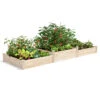 Tall 2-Tier Pine Raised Garden Bed, 4'x12' 2 Tall 2-Tier Pine Raised Garden Bed, 4'x12' -Outdoor Garden Store 8612258 02v tall 2 tier pine raised garden bed 4x12 feet