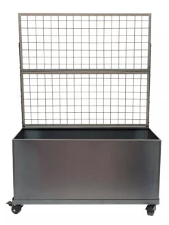 Nice Corten Trough Planters With Trellis -Outdoor Garden Store 8612395 01V jpg