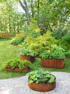 Birdies™ Corten Steel Round Raised Beds -Outdoor Garden Store 8612422 0261 tif