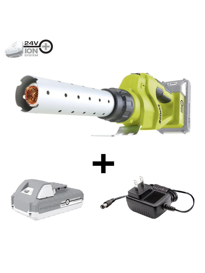 Sun Joe® 24-Volt 2.0Ah Cordless Elec. 1292-Degree Fire Starter, For Charcoal Grills 7 Sun Joe® 24-Volt 2.0Ah Cordless Elec. 1292-Degree Fire Starter, For Charcoal Grills - Image 5