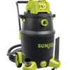 Sun Joe® 16-Gal 1200W 6.5 Pk HP Wet/Dry Shop Vac, HEPA Filtration, Wheeled W/Attachments 2 Sun Joe® 16-Gal 1200W 6.5 Pk HP Wet/Dry Shop Vac, HEPA Filtration, Wheeled W/Attachments -Outdoor Garden Store 8612524 02v sun joe 16 gal 1200w hp wet dry shop hep vac swd16000