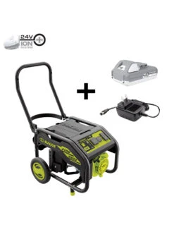 Sun Joe® 4,100/3,300-Running Watt Propane Powered Portable Generator W/24VBattery Starter 11 Sun Joe® 4,100/3,300-Running Watt Propane Powered Portable Generator W/24VBattery Starter -Outdoor Garden Store 8612525 01v