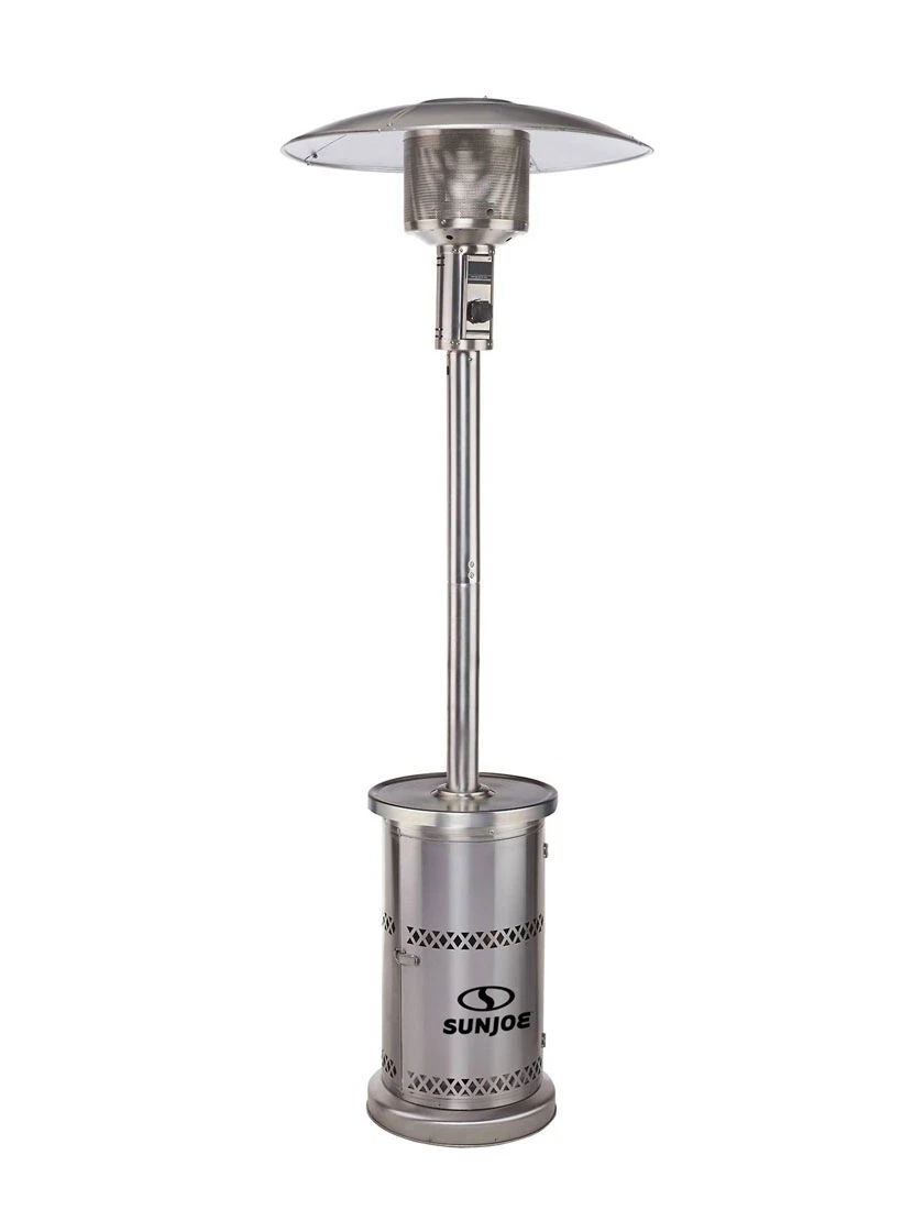 Sun Joe® 48000-BTU Max Stainless Propane OD Patio Heater W/Wheels And Built In Bar Table 3 Sun Joe® 48000-BTU Max Stainless Propane OD Patio Heater W/Wheels And Built In Bar Table