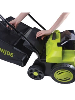 Sun Joe® 48V ION+ Cordless 15-Inch 5-Position Walk-Behind Lawn Dethatcher -Outdoor Garden Store 8612541 05v