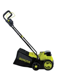 Sun Joe® 48V ION+ Cordless 15-Inch 5-Position Walk-Behind Lawn Dethatcher -Outdoor Garden Store 8612541 09v