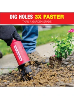 Rotoshovel Battery-Operated Garden Auger -Outdoor Garden Store 8612719 05v
