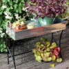 Achla Designs Trestle Plant Stand -Outdoor Garden Store 8612886 02v achla designs trestle plant stand