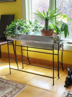 Achla Designs Trestle Plant Stand -Outdoor Garden Store 8612887 01v