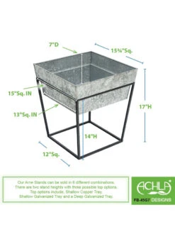 Achla Designs Arne Plant Stand -Outdoor Garden Store 8612898 04v
