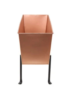 Achla Designs Copper Flower Box With Folding Stand 9 Achla Designs Copper Flower Box With Folding Stand -Outdoor Garden Store 8612914 03v