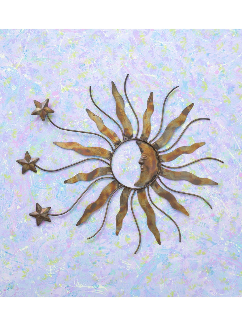 Sun, Moon & Stars Wall Décor 4 Sun, Moon & Stars Wall Décor - Image 2