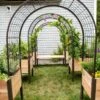 2’ X 4’ Arch Trellis For Planter Boxes -Outdoor Garden Store 8612976 0414 arch trellis for 2 foot x 4 foot planter box