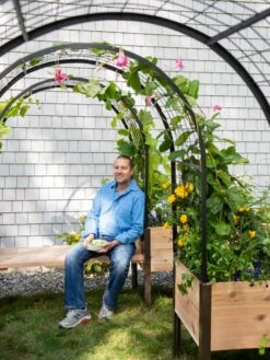 Cedar Bench Kit, Natural, 48" -Outdoor Garden Store 8612976 0965